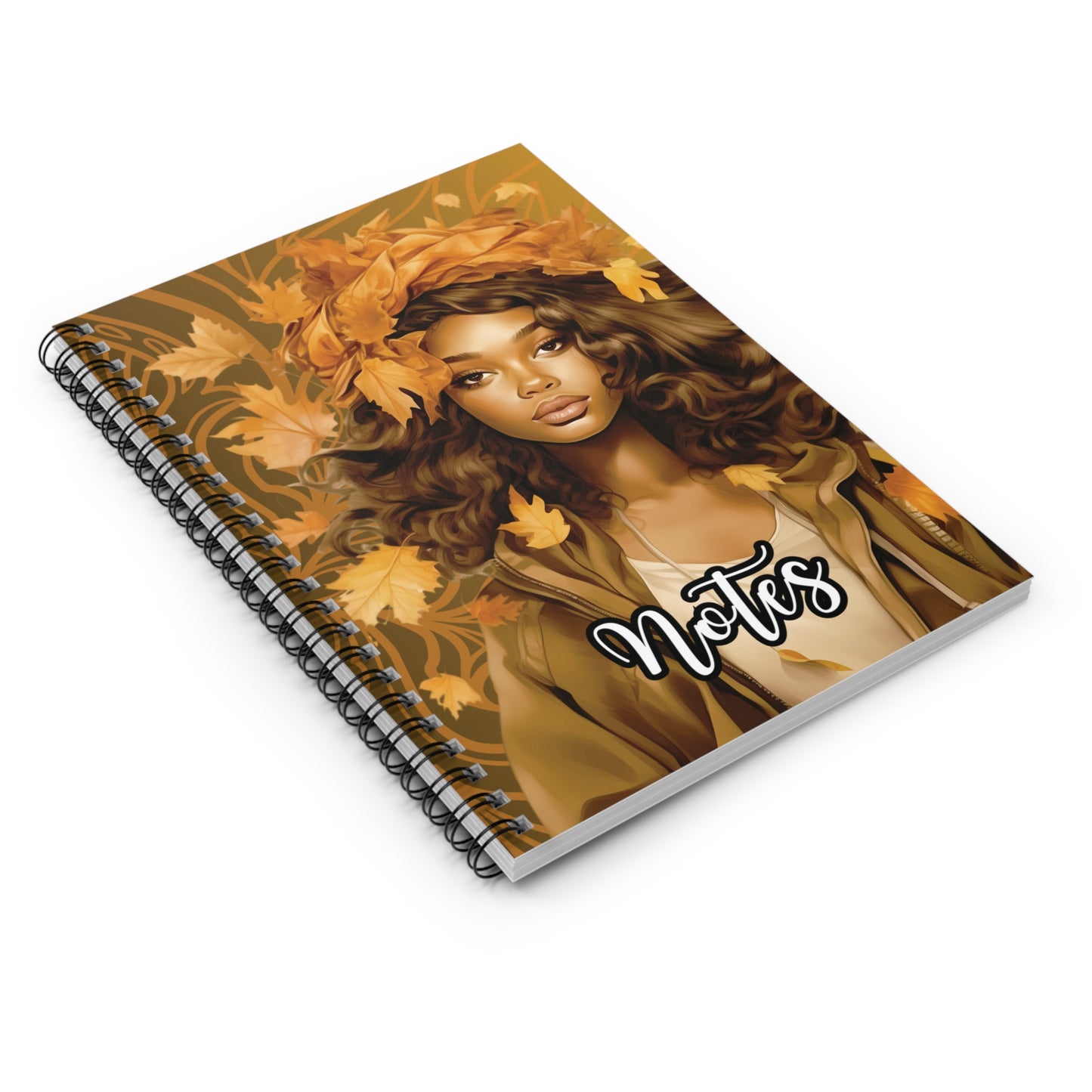 Autumn Inspired Spiral Notes - Notes, Fall Journal, Back to School Stationery, Unique Gift for Students, Cozy Writing Companion.