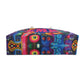 Psychedelic Visions Vibrant Artistic Weekender Bag - Colorful Faces Design for Travel & Leisure