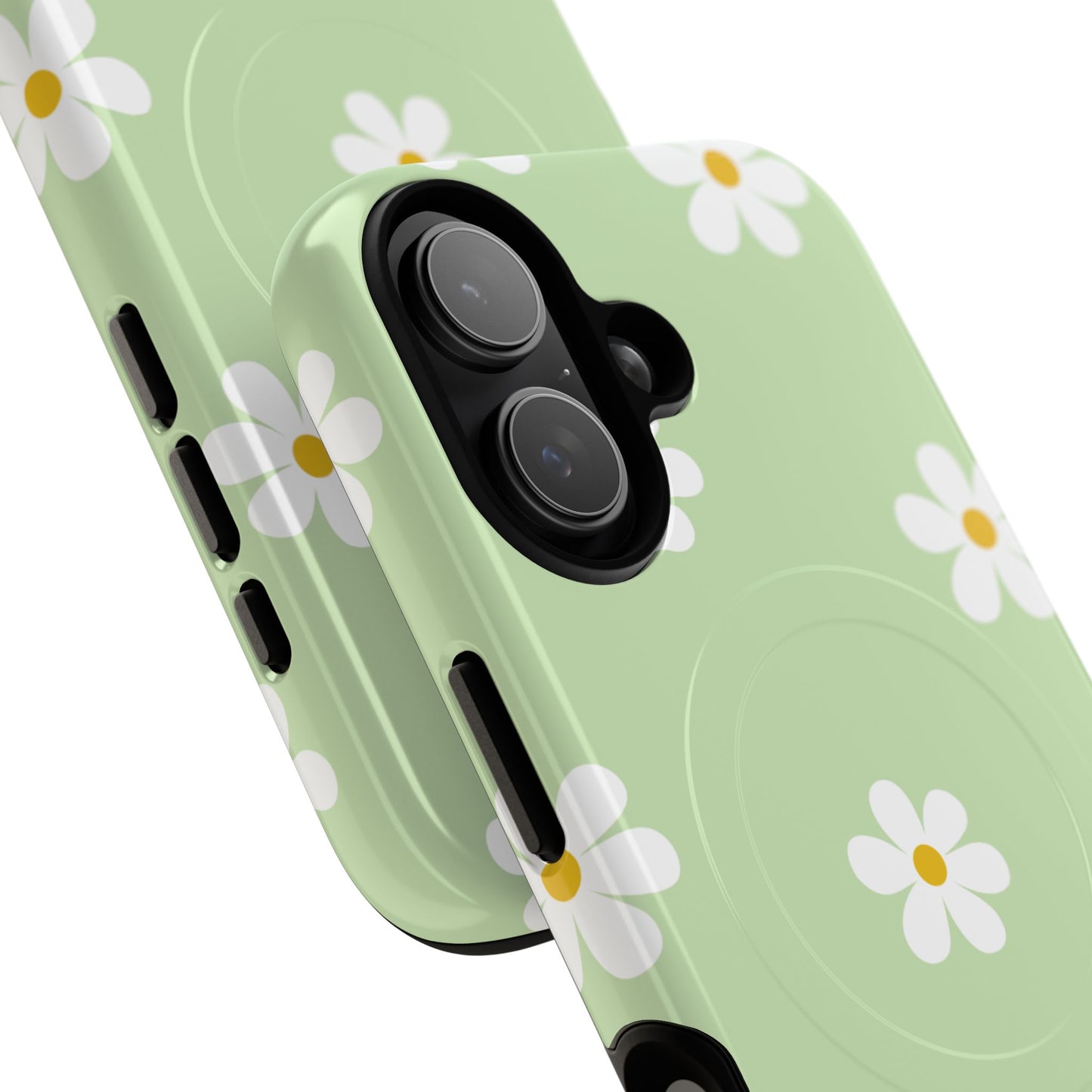 Floral Tough Magnetic Case, Flower iPhone Cover, Cute iPhone Case, Nature Inspired Accessory, Gift for Plant Lovers