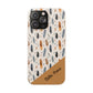 Personalized Whispering Feathers Samsung and iPhone Biodegradable Case, Custom Name Case.