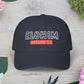 Classic Embroidery Dad Cap with 'ELOHIM, GENESIS 1:1' - Faith-Based Hat, Casual Wear, Gift for Dad, Christian Accessory, Summer Fashion