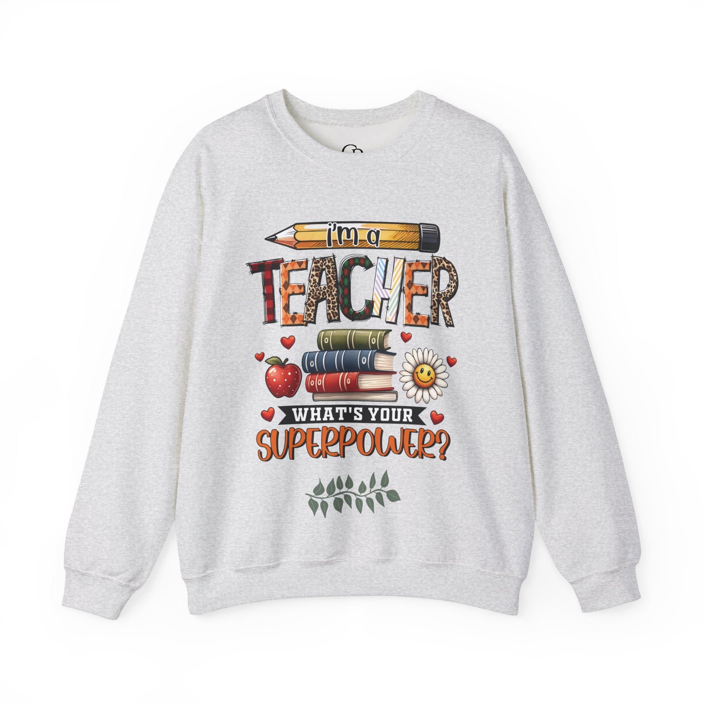 Teachers are Heros Unisex Heavy Blend™ Crewneck Sweatshirt