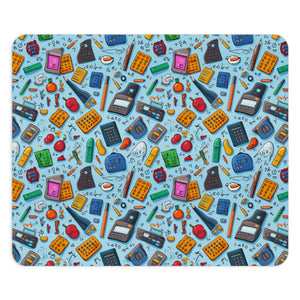 Blue Academic Educational Mouse Pad - Perfect for Students & Teachers