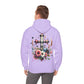 Faith and Floral Cross Unisex Gildan Hoodie Sweatshirt