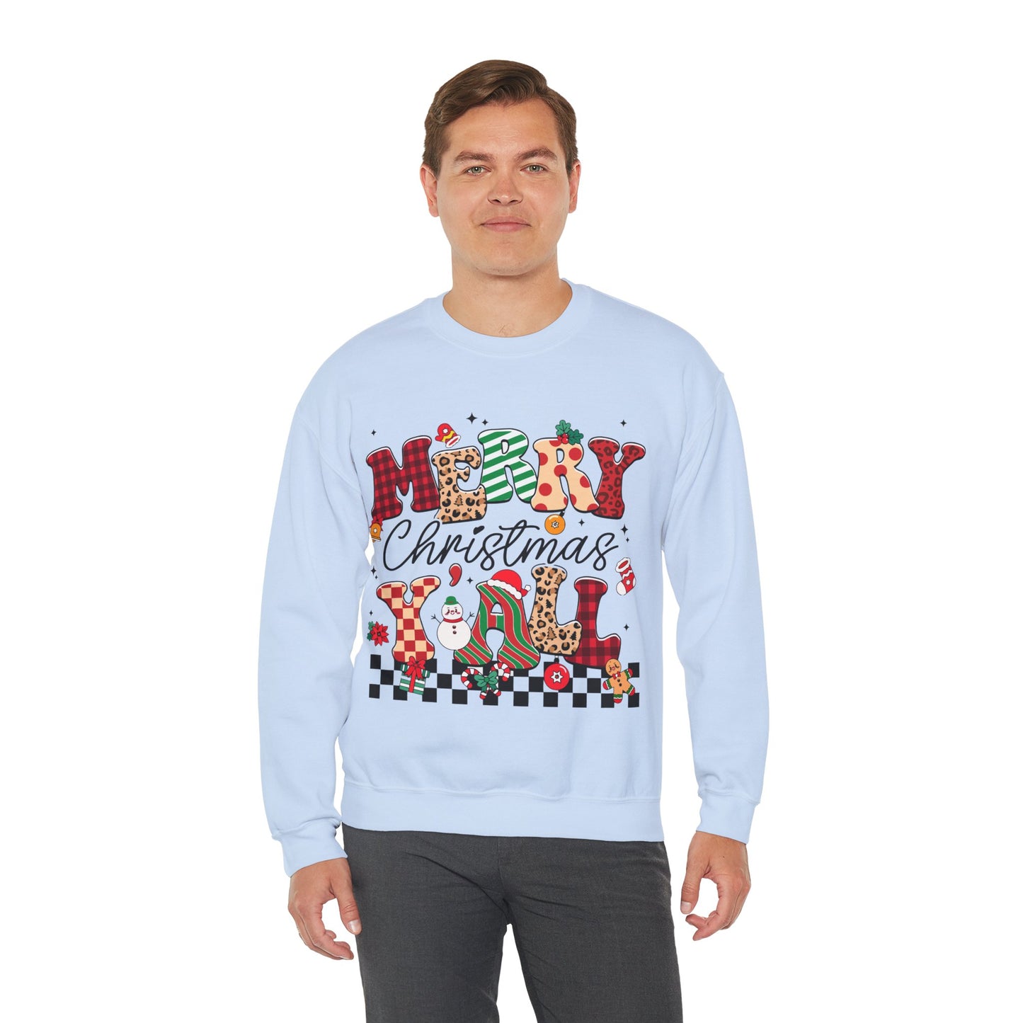 Merry Christmas  Unisex Heavy Blend™ Crewneck Sweatshirt