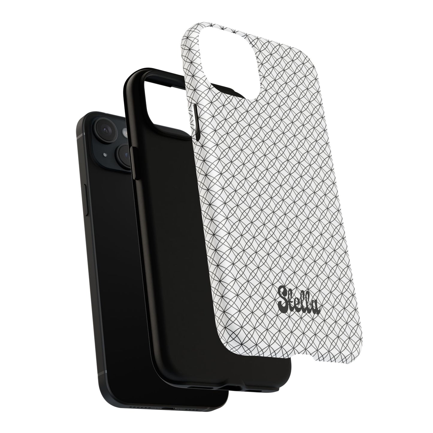Personalized Geometric Phone Case, Stylish Tough Magnetic Cases, Unique Protection, Trendy Gift for Tech Lovers, Modern Mobile Accessory