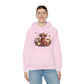 Autumn Highland Cow Charm Unisex Heavy Blend™ Hooded Sweatshirt