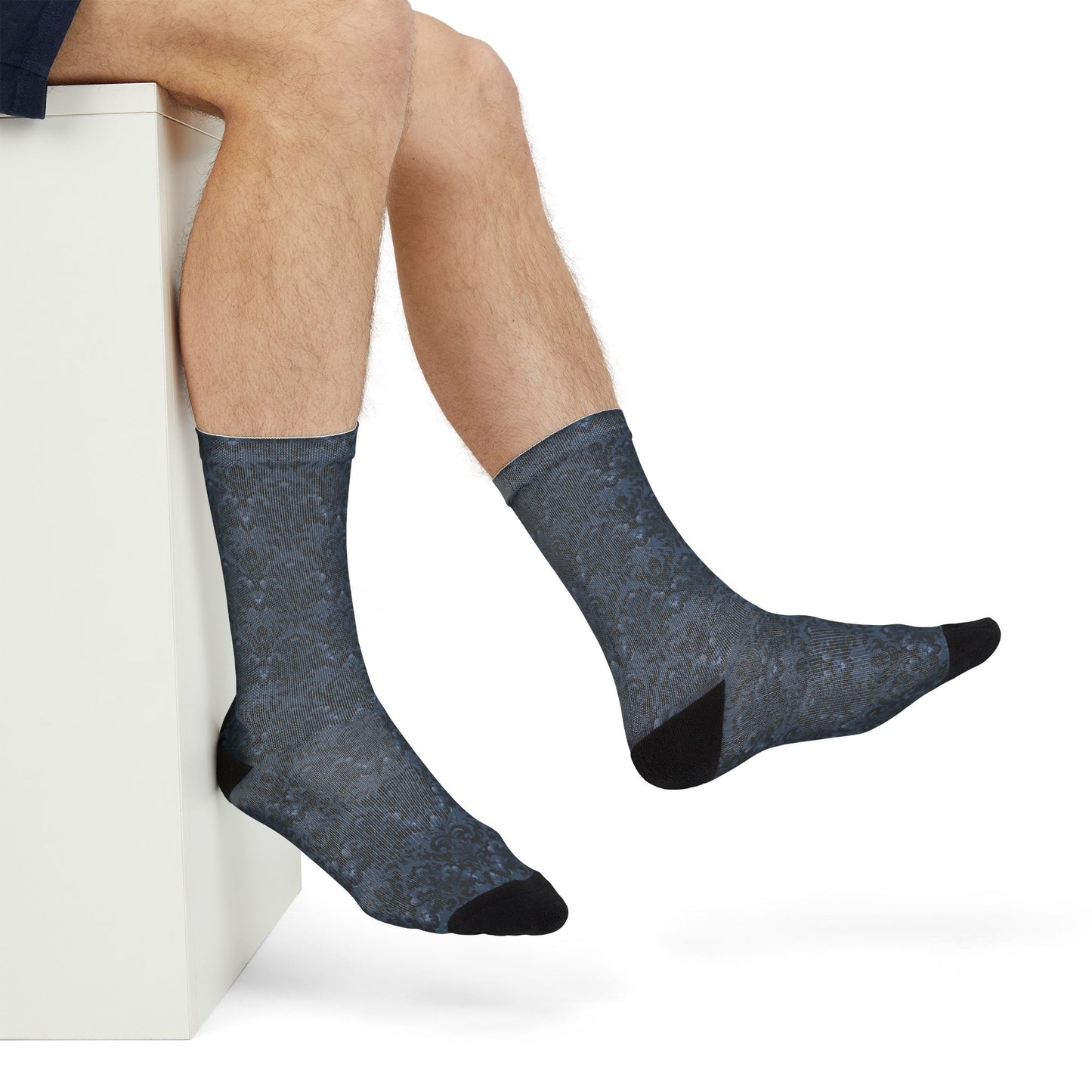 Opulent Dusk Sublimation Crew Socks