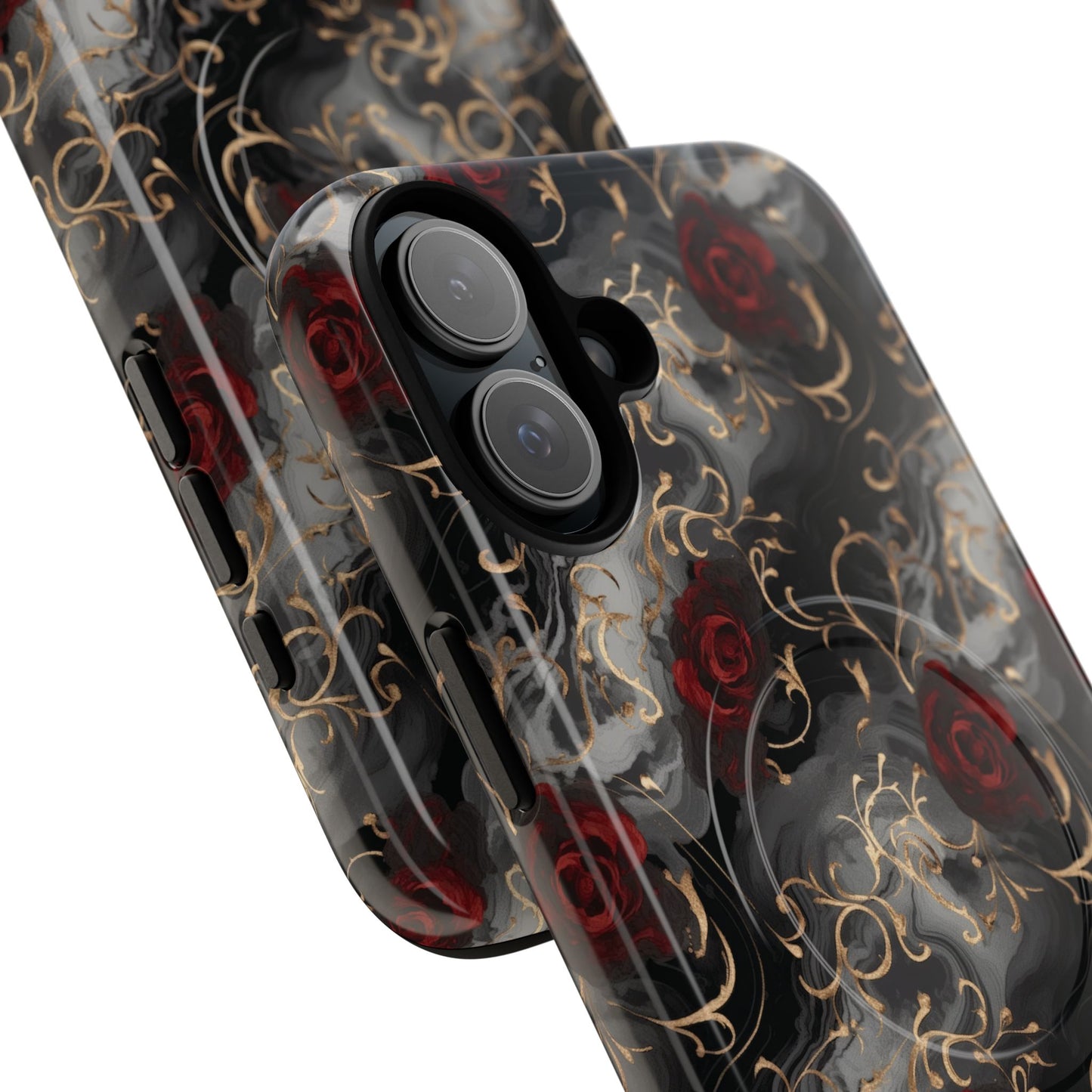 Elegant Floral Tough iPhone Magnetic Cases, iPhone Protection, Unique iPhone Covers, Stylish Mobile Accessories, Gift for Her