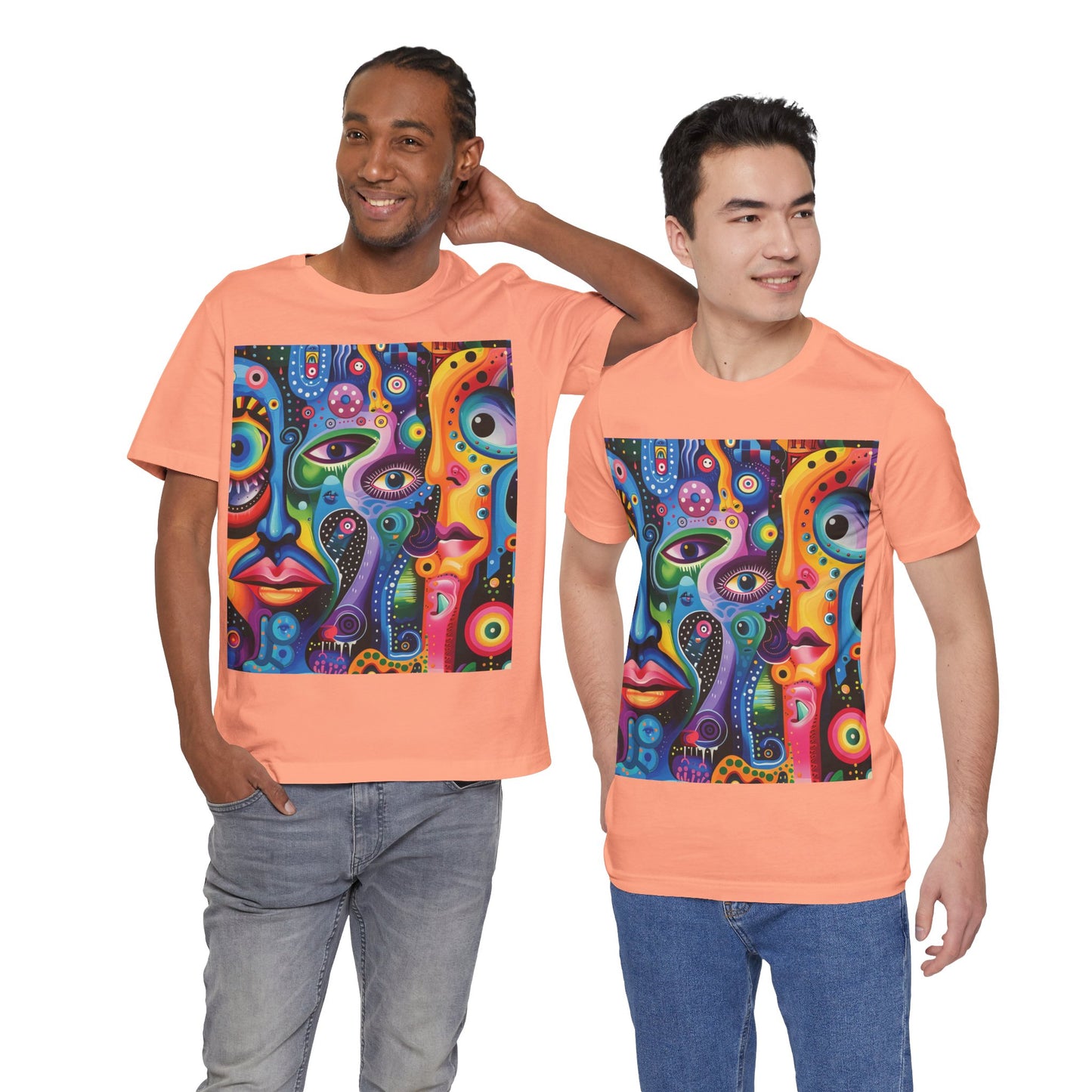 Psychedelic Visions Unisex Jersey Short Sleeve Tee