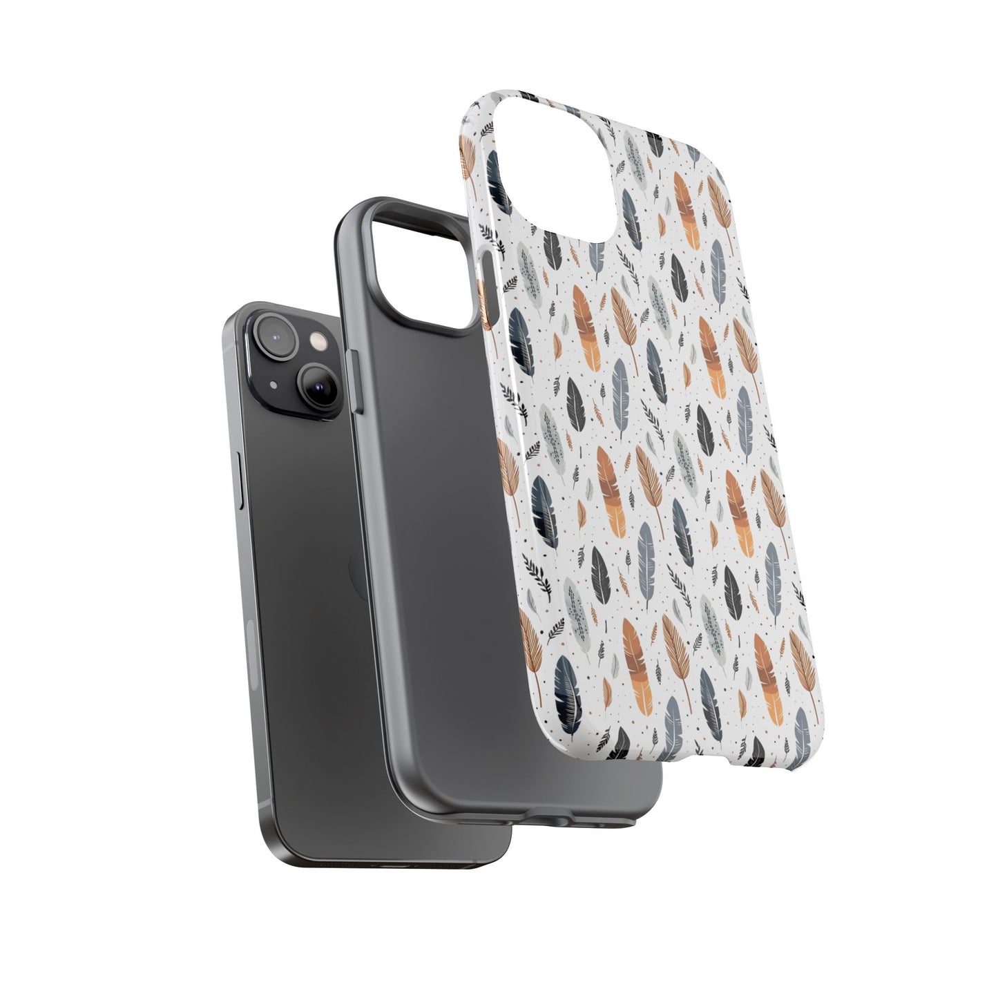 Whispering Feathers iPhone, Samsung and Google Tough Cases