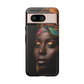 Regal Reflections: African Majesty Tough Google Pixel, iPhone and Samsung Cases.