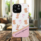 Personalized Bunny iPhone Case - Cute Animal Design, Tough MagSafe® Magnetic Case, Easter Gift, Spring Aesthetic, Kids Accessories