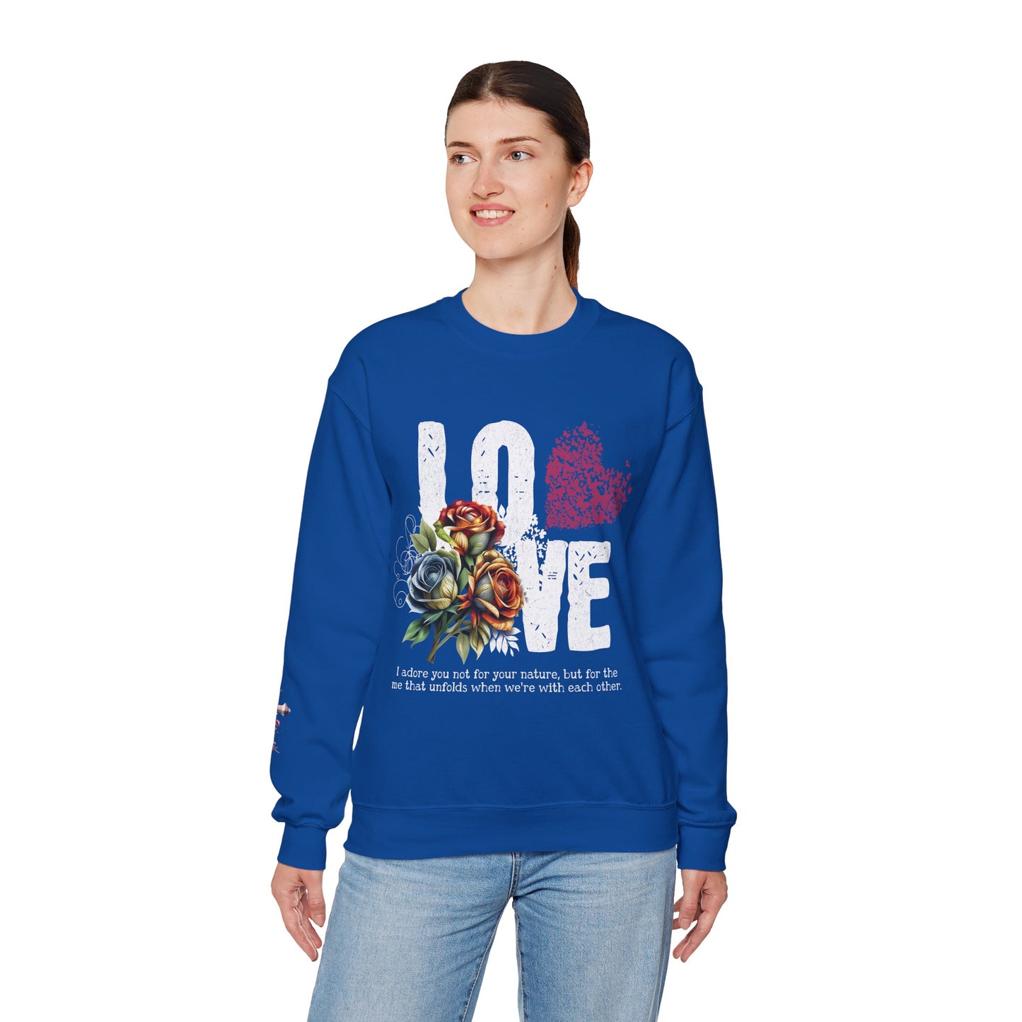 LOVE Always Unisex Heavy Blend™ Crewneck Sweatshirt.