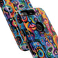 Psychedelic Visions Vibrant Art Google Pixel, iPhone and Samsung Phone Case - Tough Cases for Creative Souls