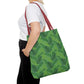 Green Tropical Bliss Tote Bag