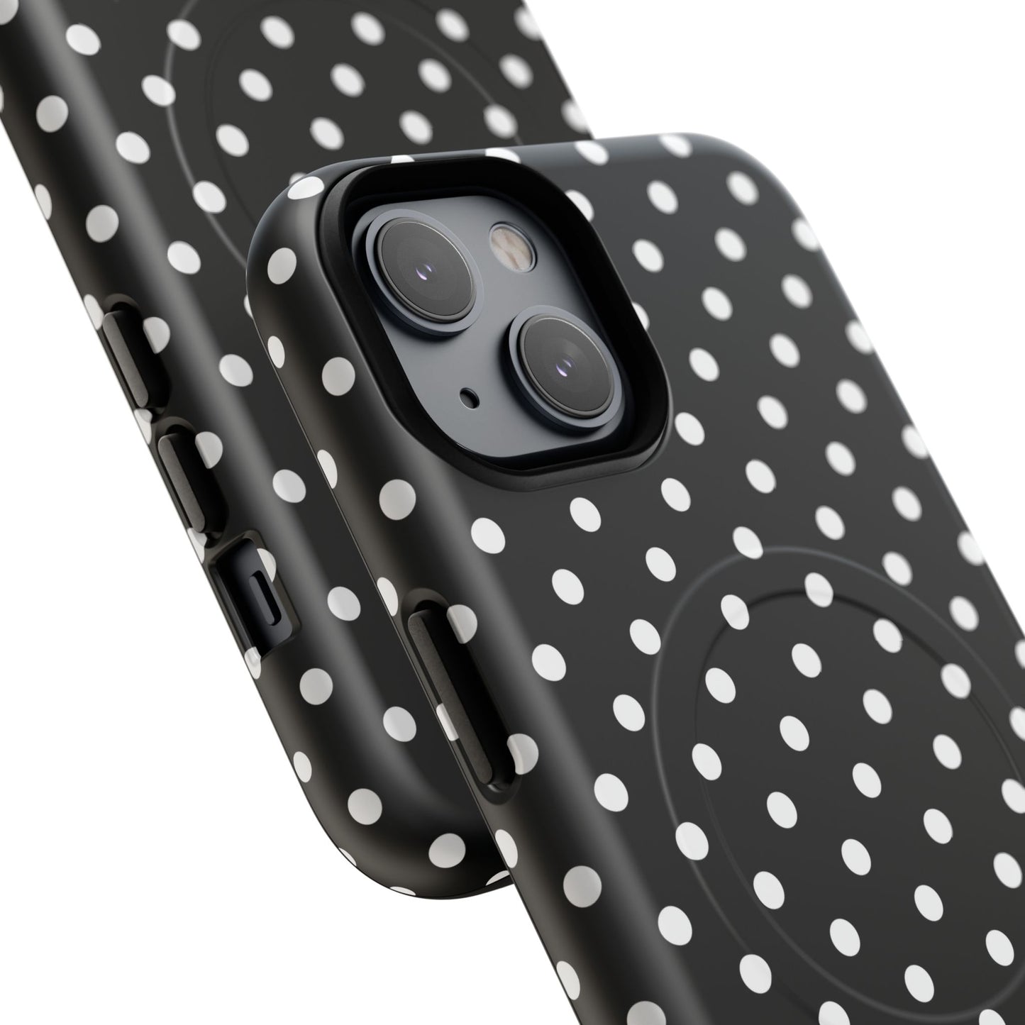 Polka Dot Tough iPhone Magnetic Case, Stylish iPhone Cover for Protection, Unique Gift for Birthdays, Holidays, Tech Lovers