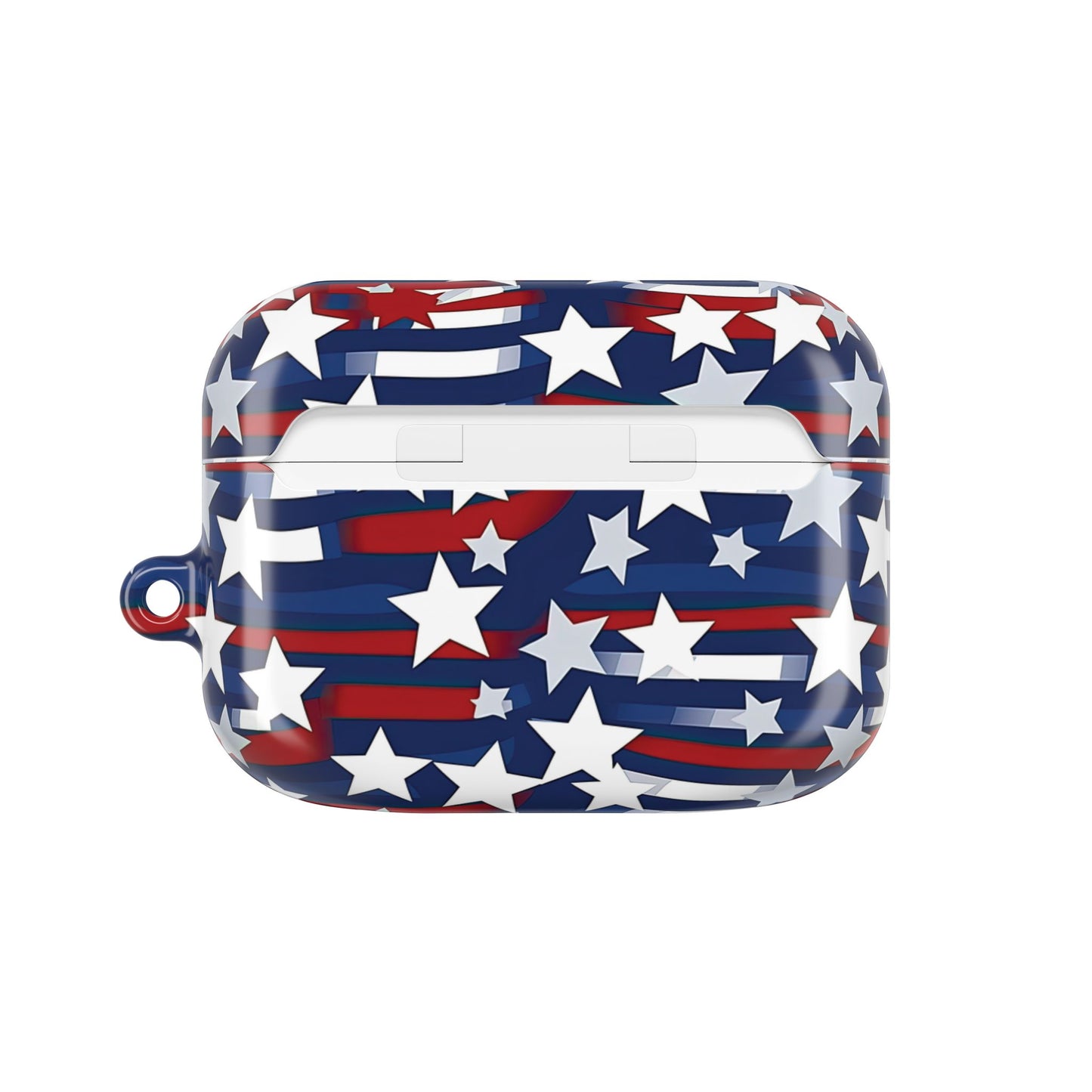 Patriotic Waves AirPod Case – Stars & Stripes Design, Mother’s, Father’s Day Gifts, Anniversary Gifts.