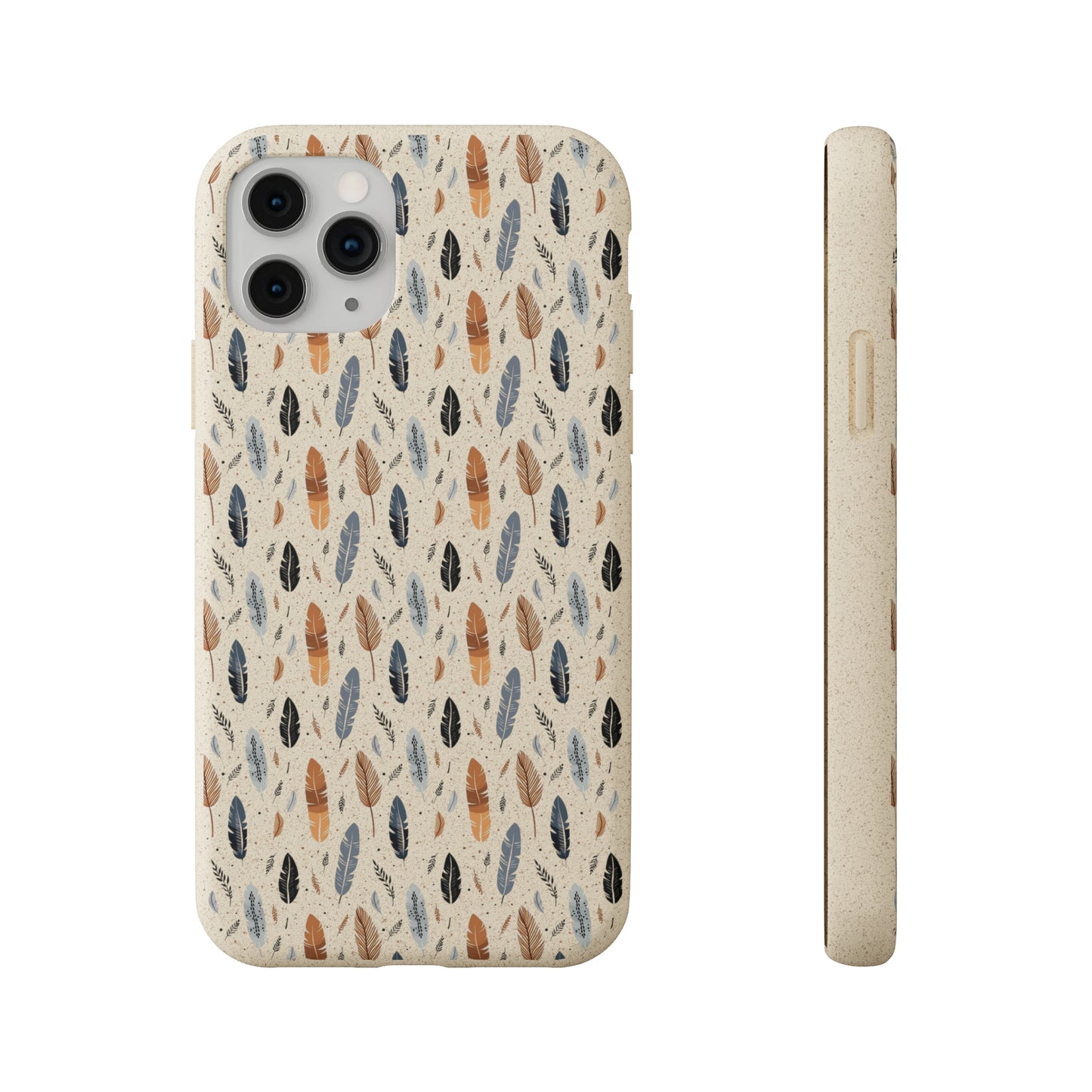 Whispering Feathers iPhone Biodegradable Cases