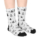 Winter Wonderland Mid-Length Socks