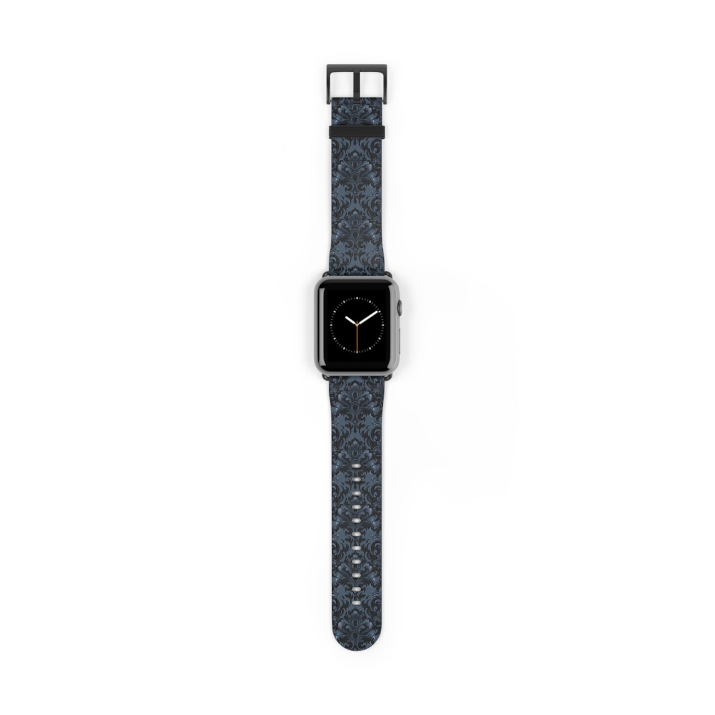 Opulent Dusk Elegant Floral Watch Band - Stylish Accessory for Daily Wear.