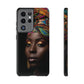 Regal Reflections: African Majesty Tough Google Pixel, iPhone and Samsung Cases.