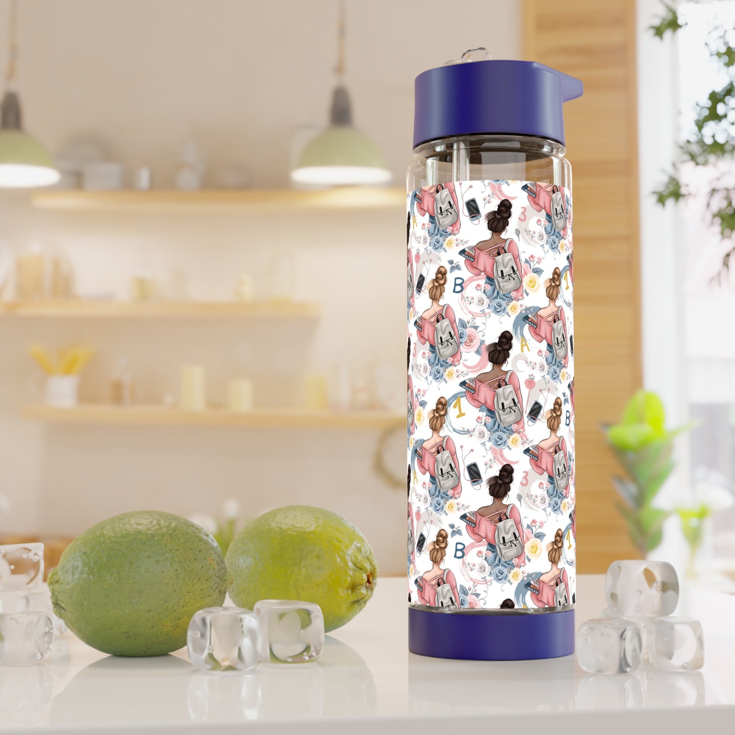 Study Chic Infuser Water Bottle