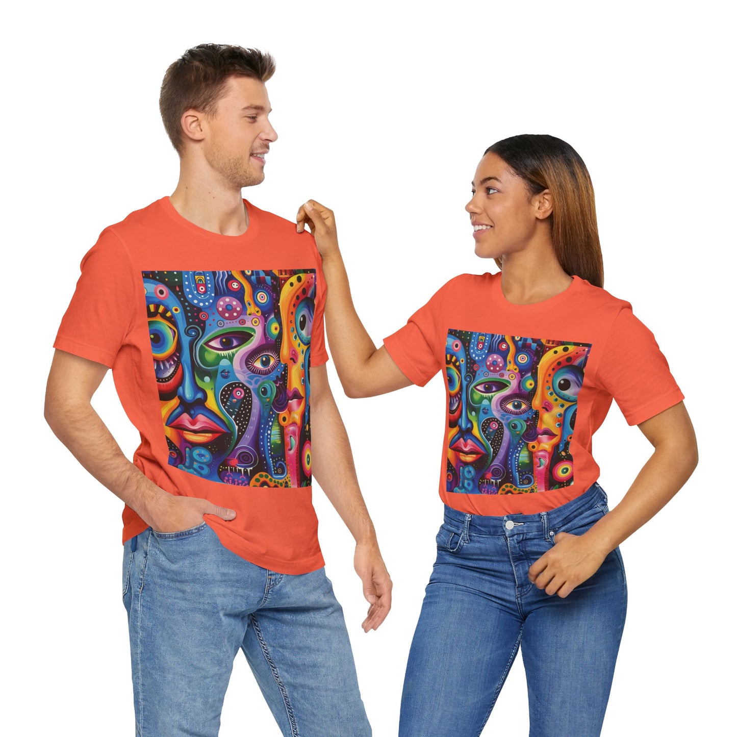 Psychedelic Visions Unisex Jersey Short Sleeve Tee