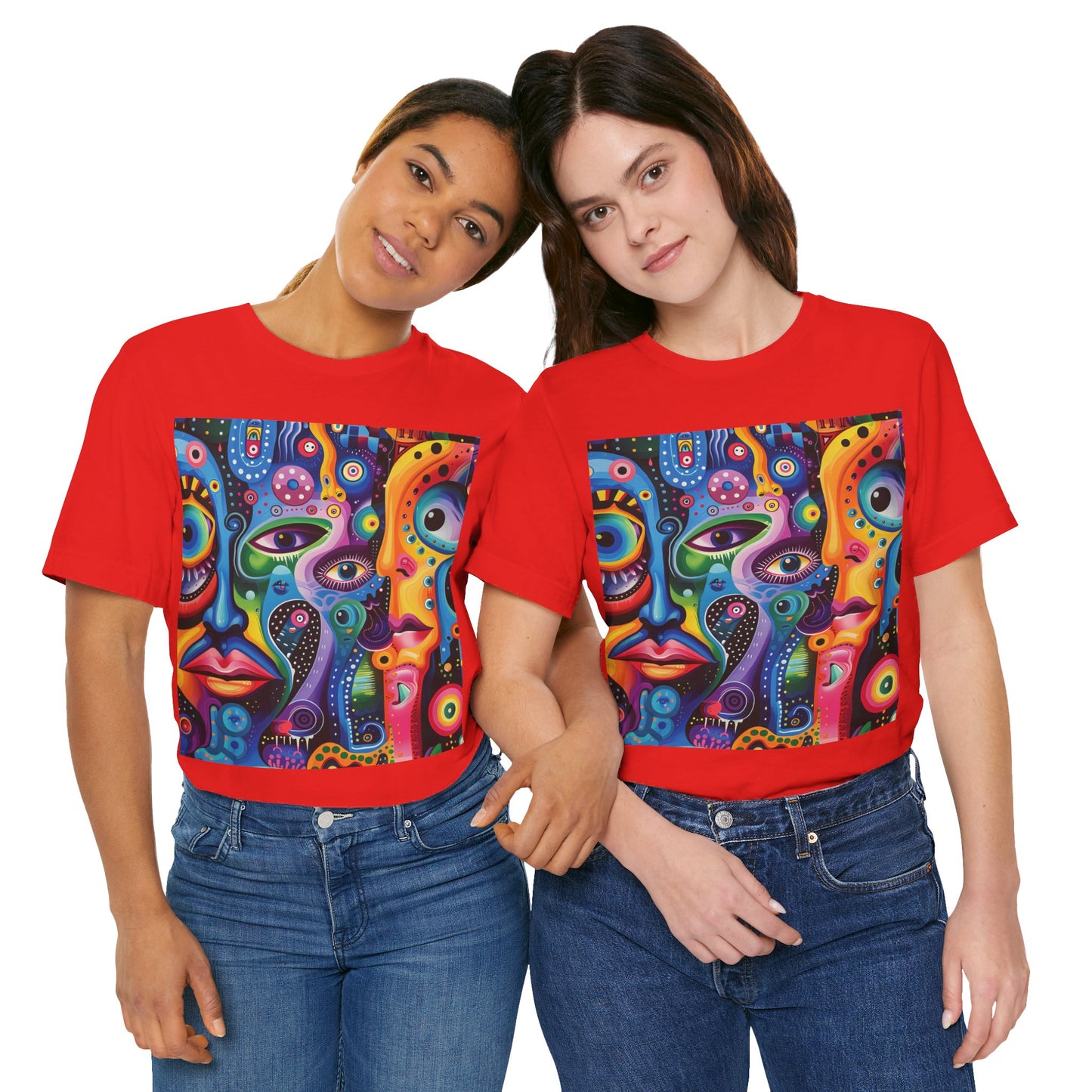 Psychedelic Visions Unisex Jersey Short Sleeve Tee