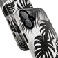 Personalized Monochrome Monstera Tropical Phone Case - Tough Magnetic MagSafe® Cases, Gifts for Nature Lovers, Stylish Phone Accessories, Gifts for Her.