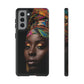 Regal Reflections: African Majesty Tough Google Pixel, iPhone and Samsung Cases.