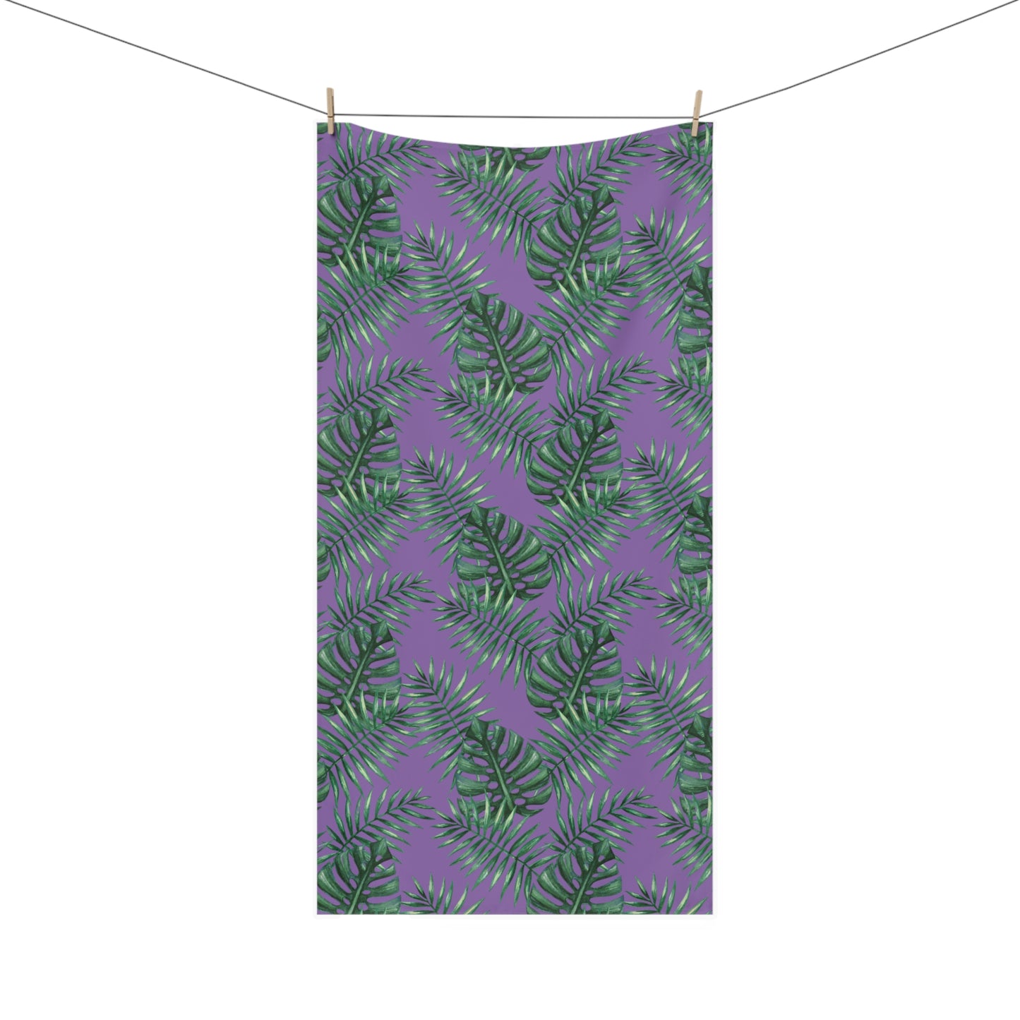 Tropical Bliss Purple Mink-Cotton Towel