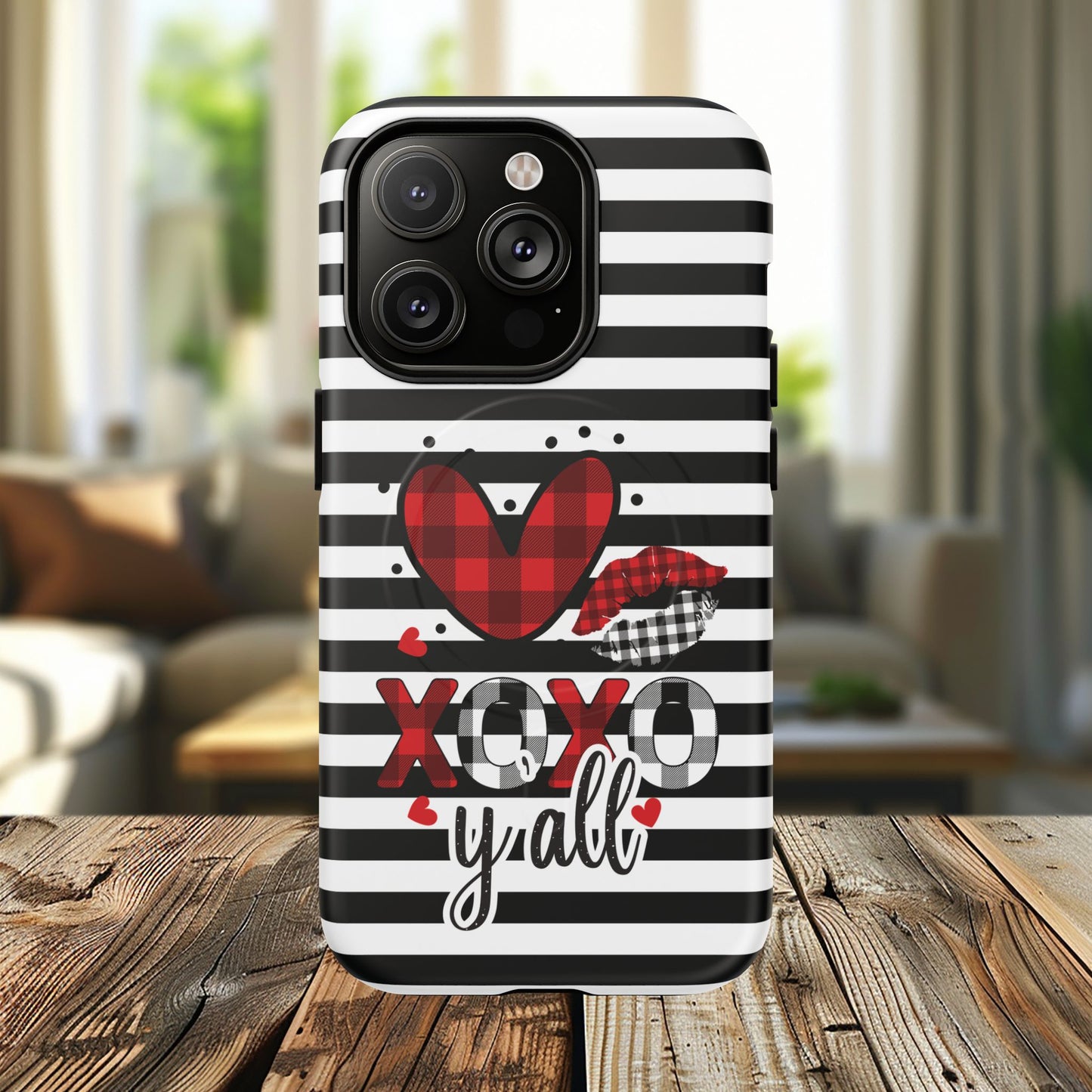 Stylish Tough Magnetic Phone Cases, Trendy Gifts for Her, Holiday Accessories, Floral Design, Cute Phone Protection