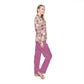 Blossom Bliss Women's Satin Pajamas (AOP)