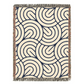 Monochrome Maze Tapestry Woven Blanket