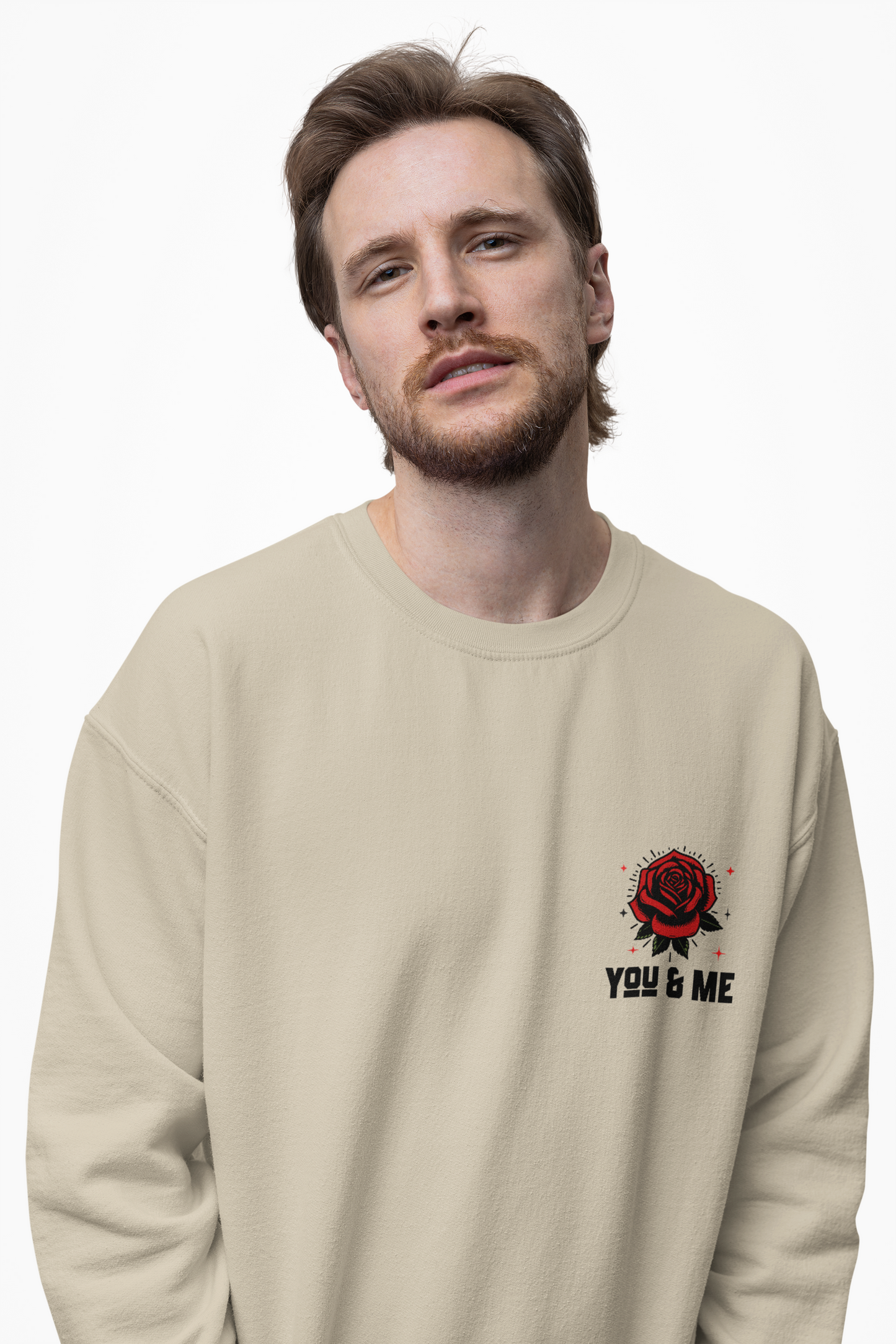 You and Me Valentines Unisex Heavy Blend™ Crewneck Sweatshirt.