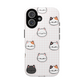 Cute Cat Tough Magnetic Case, iPhone Cover, Cat Lover Gift, Cute Cat Accessories, Pet-Themed iPhone Case
