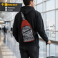 Trendy Urban Graffiti Chest Bag - Sling Satchel for Urban Adventures, Cross Body Sling Bag, Chest Bag, Crossbody Backpack, Travel Bag