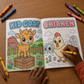 Farm Animals Coloring Book — Personalized Kids' Activity Book (Ages 4-8)