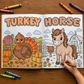 Farm Animals Coloring Book — Personalized Kids' Activity Book (Ages 4-8)