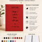 Personalized Dear Mum/Dad/Sister/Friend Engraved Vegan Leather Journal — "Things I Wish to Share with You" Memorial Gift