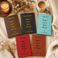 Personalized Dear Mum/Dad/Sister/Friend Engraved Vegan Leather Journal — "Things I Wish to Share with You" Memorial Gift