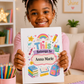 Personalized Kids Hardcover Notebook — "This Belongs to [Name]" Cute School Notebook/Back to School