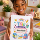 Personalized Kids Hardcover Notebook — "This Belongs to [Name]" Cute School Notebook/Back to School