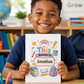 Personalized Kids Hardcover Notebook — "This Belongs to [Name]" Cute School Notebook/Back to School