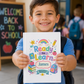 Back to School Big Dreams Personalised Hardback Notebook