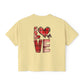 LOVE Always Women's Comfort Colors Boxy Tee