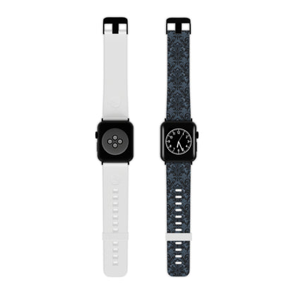 Opulent Dusk Elegant Floral Apple Watch Band - Stylish & Versatile