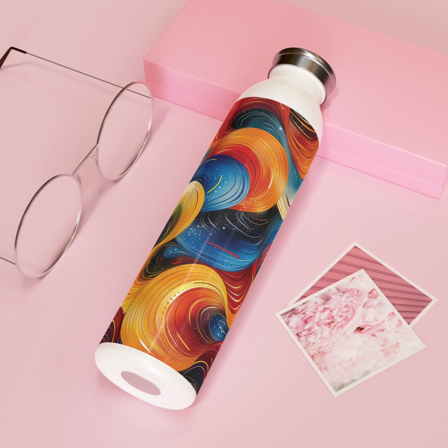 Cosmic Swirl Slim Water Bottle