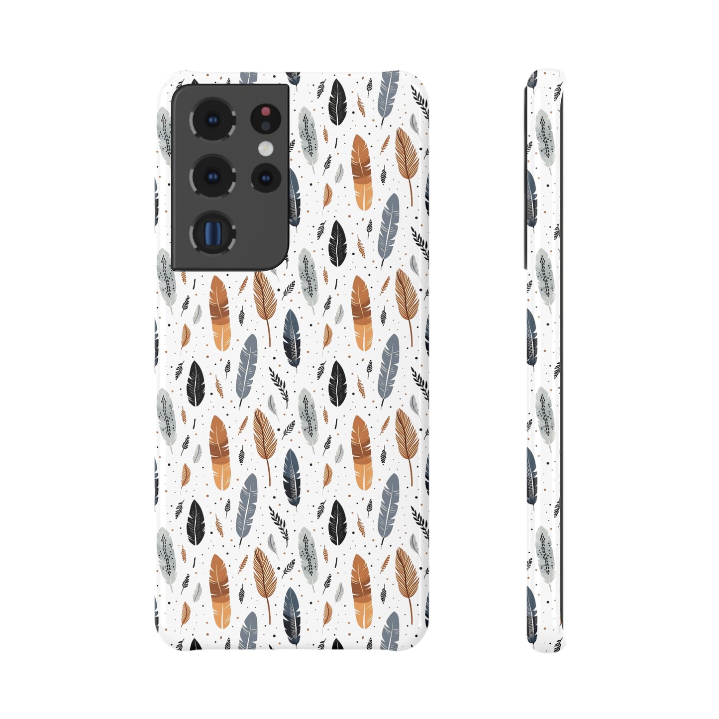 Whispering Feathers Samsung Galaxy Slim Snap Case